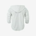 thumbnail image 6 of hotojiny Men's Cotton Linen Hoodies Shirts Fashion Stripes Long Sleeve Button down Summer Beach Tops Lightweight Fall Sweatshirt, 6 of 7