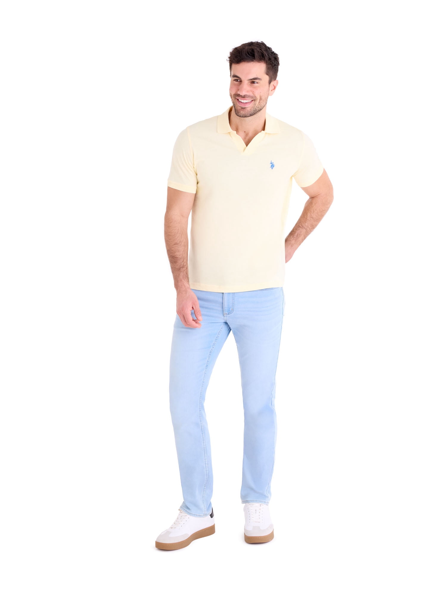 U.S. Polo Assn. Men's Johnny Collar Polo Shirt