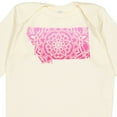 thumbnail image 4 of Inktastic Montana Silhouette Mandala Boys or Girls Long Sleeve Baby Bodysuit, 4 of 5