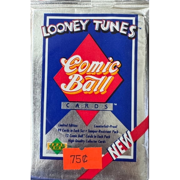 1990 Upper Deck Looney Tunes Comic Ball Wax Pack
