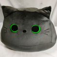 thumbnail image 1 of Peluche de gato negro suave y creativo para el Día del Niño, lindo gato, almohada súper linda para cama, 1 of 6