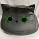 thumbnail image 2 of Juguetes de peluche de animales de peluche para gatos, almohada de peluche de gato gris lindo de 12 pulgadas, diseño de forma de gato suave en 3D, cojín lumbar para la espalda, juguete de peluche para niños, cumpleaños, regalos de Navidad Rojo Verde, 2 of 6