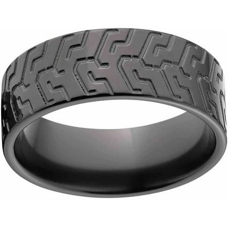 ONLINE Custom Men s Tire Tread Ring Black Zirconium ONLINE Custom Men s Tire Tread Ring Black Zirconium