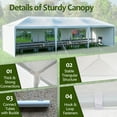 thumbnail image 2 of LZBEITEM 10'x30' Party Tent Outdoor Gazebo Wedding Tent Canopy Heavy duty Pavilion 5 Sidewall, 2 of 6