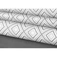 thumbnail image 2 of Sheet Set 4PC D Geo Printed Solid Grey, 2 of 2