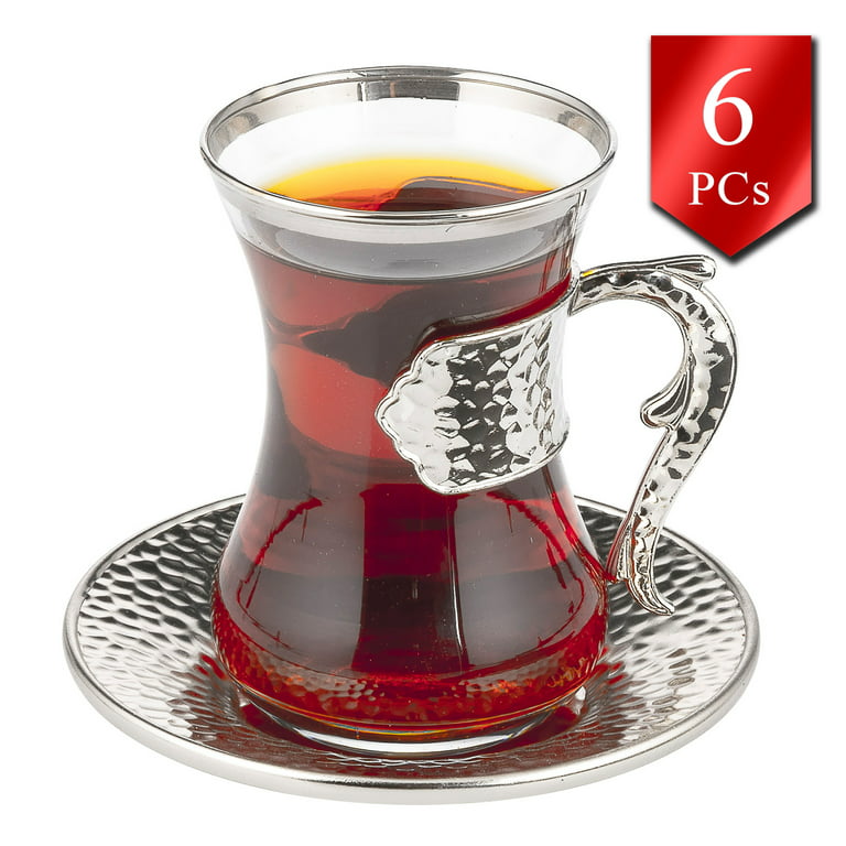 Glass Tea Cup, Fancy Tea Cups, Gifts for Women, Tea Mugs for Women