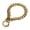Gold, variant on Dog Collar Heavy-Duty Stainless Steel Link Dog Collar Durable Chain Training Collar with D-Ring Chew-Proof Pet Necklace for Medium and Large Breeds Daily Walks