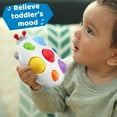 thumbnail image 5 of LiKee Fidget Popper Sensory Baby Toys for 10+ Months, Push and Popping Busy Board, Montessori Toys for 1+ Years Old, Airplane Car Travel Toy for Toddlers 1-3 Stress Relief (2 Pieces), 5 of 10
