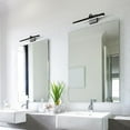 thumbnail image 2 of Procyon 24" ETL Certified Integrated LED Bathroom Lighting Fixture in Black, 2 of 15
