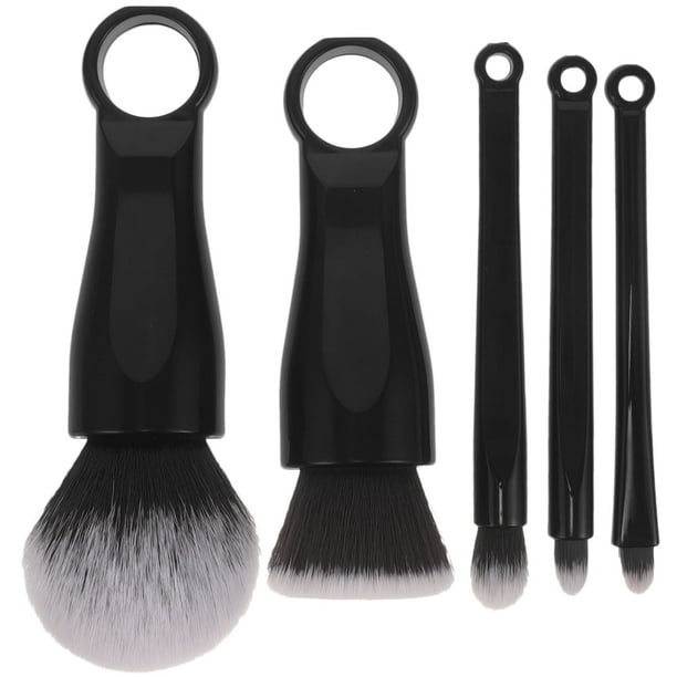 5 brochas de maquillaje, brochas para base de maquillaje, brochas para cosméticos, herramientas de maquillaje portátiles