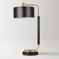 thumbnail image 2 of [Fast Arrival] 24'' Modern 3-Way Dimmable Metal Desk Lamp with Touch Control, USB + Type C Charging Ports, and Luxurious Marble Base for Home Office, 5000K Bright Daylight White, 2 of 10