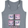 thumbnail image 3 of Disney - Lilo & Stitch - All The Expressions Of Angel - Women's Racerback Tank Top, 3 of 5