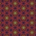 thumbnail image 1 of Ahgly Company Machine Washable Indoor Square Transitional Red Brown Area Rugs, 7' Square, 1 of 7