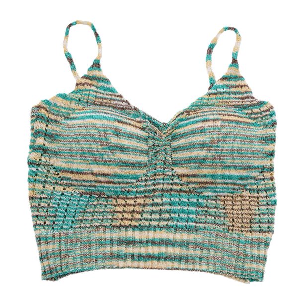 Wartleves Camisola de punto con cuello en V para mujer, novedad de verano de 2024, camisetas ajustadas para mujer, Hot G9