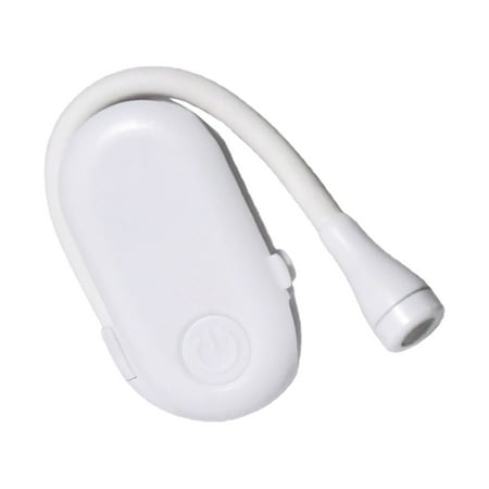 

ZGstore Mini Clip Lamp Study USB Charging Lamp Bedside Convenient Lamp Student Reading Dormitory Night Light Plug in Night Lights for Home