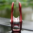thumbnail image 4 of Bangcool Single Pulley Aluminum Heavy Duty Rescue Pulley Fixed Pulley for Outdoor, 4 of 8