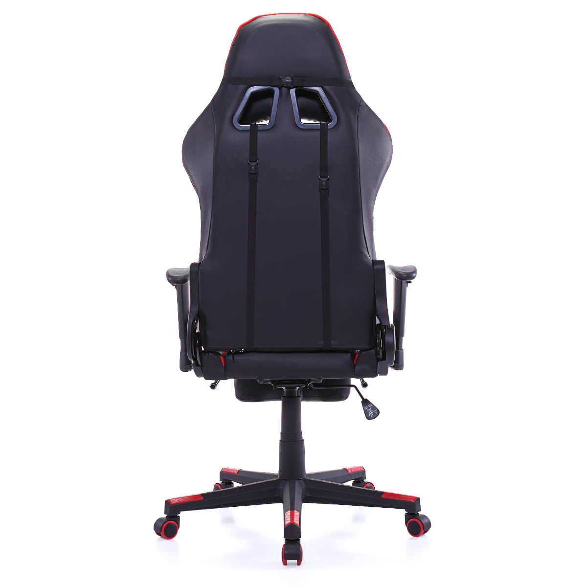 Kepooman High-Back Swivel Gaming Chair, Reclining Ergonomic Computer Chair with Lumbar Support - Red Kepooman High-Back Swivel Gaming Chair, Reclining Ergonomic Computer Chair with Lumbar Support - Red