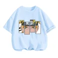 thumbnail image 3 of Camiseta de anime Naruto para niños, camisetas para niños, camisetas de dibujos animados para niñas, camisetas de manga corta de Sonic para niños de 3 a 14 años, 3 of 5