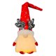 thumbnail image 1 of Adorno Navideño de Reno Rudolph con Luces LED, Muñeco Creativo Sin Rostro en Rojo, Ideal para Decoración de Hogar, Hecho de Tela y Algodón, Incluye LED Cálido, Requiere 3 Pilas AAA (No Incluidas), 1 of 6