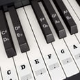 thumbnail image 1 of Piano Keyboard Stickers For 49/54/61/88 White And Black Keys, Music Electronic Piano Keyboard Note Stickers, 1 of 4