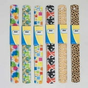 RULER PLASTIC 6AST FASHION PRNTS 12IN/30CM EA W/WRAP CARD, Case Pack of 36