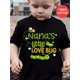 thumbnail image 1 of Boy's Pure Cotton Summer Casual Short Sleeve T-Shirt - NANA'S LITTLE LOVE BUG Cartoon Print Cool Comfy Engaging Visuals Tee Gift, 1 of 6