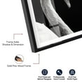 thumbnail image 4 of Inverted Quack Shadowbox Print Animal Art Prints by Notoriart, Black Frame, 17 x 25, 4 of 7