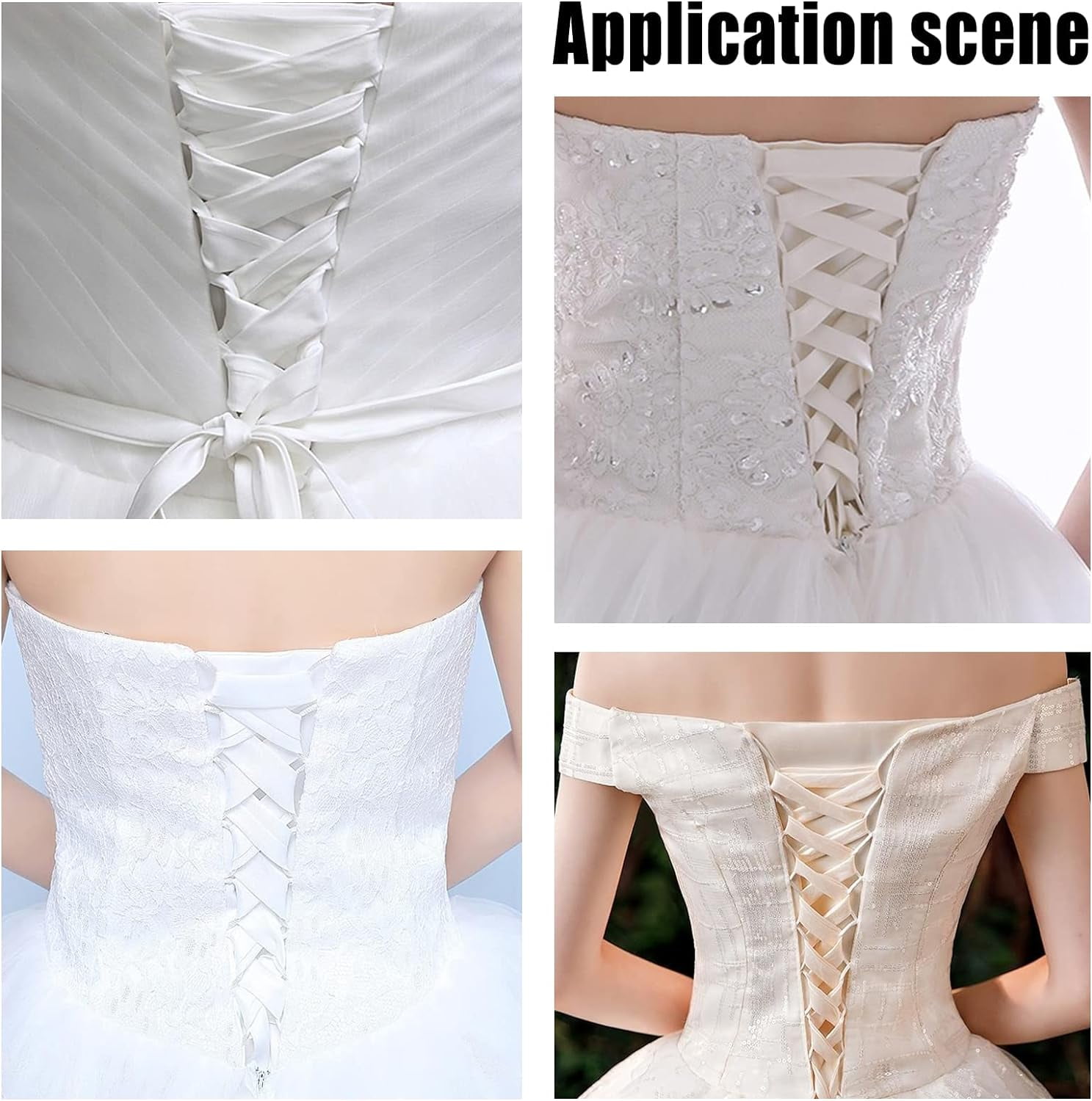 Corset Remplacement Zip Kit Corset Robe De Mariée - Fermeture