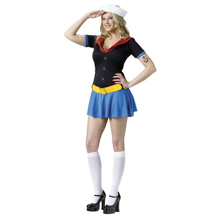 Adult Ms. Popeye Costume by FunWorld 102764