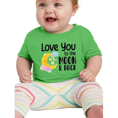 

Love You To The Moon And Back. T-Shirt Infant -Smartprints Designs 18 Months