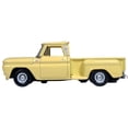 thumbnail image 2 of 1965 Chevrolet C10 Stepside Pickup Truck Yellow 1/87 (HO) Scale Diecast Model Car by Oxford Diecast, 2 of 4