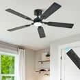 thumbnail image 6 of Ceiling Fan with LED Panel Lights & Remote 3 White Color Blades Contemporary, 6 of 11