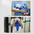 thumbnail image 2 of Unatoiry Wide Applications Premium Dog And Cat Restraint Bag Easy To Put On And Off Reusable And Convenient Blue M, 2 of 6