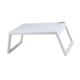 thumbnail image 4 of Mesa portátil para computadora portátil, mesa de regazo, bandeja para cama, mesa perezosa, mini mesa creativa multiusos Blanco, 4 of 9