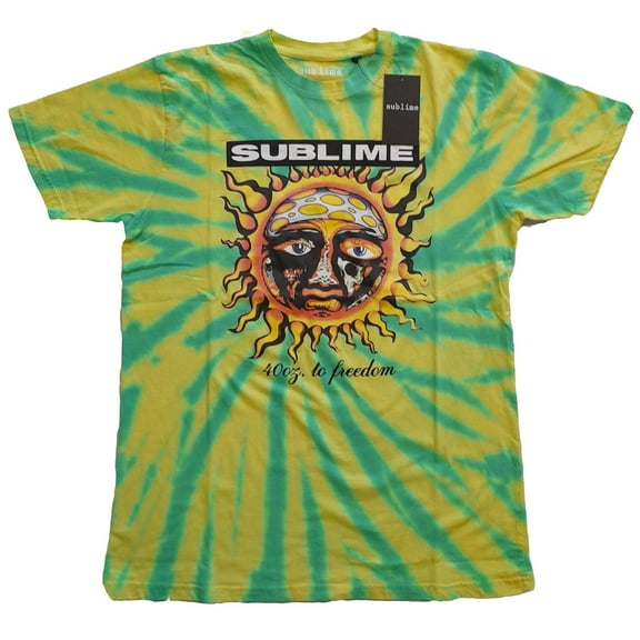Sublime Unisex T-Shirt 40oz To Freedom (Wash Collection) (X-Large)