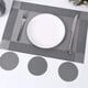thumbnail image 3 of Juego de 6 alfombrillas antideslizantes para mesas de comedor, lavables, de PVC, resistentes al calor y duraderas, para el hogar y el restaurante, 3 of 8