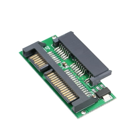 1.8in Micro SATA to SATA 2.5 SSD Hard Drive Disk Adapter Card for Laptop Computer Converter Card with Built-in IC