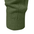thumbnail image 2 of GigrtiJin Men's Mock Neck Sweaters Winter Solid Color Knitted Pullover Sweater Long Sleeved Basic Thermal Sweater, 2 of 8