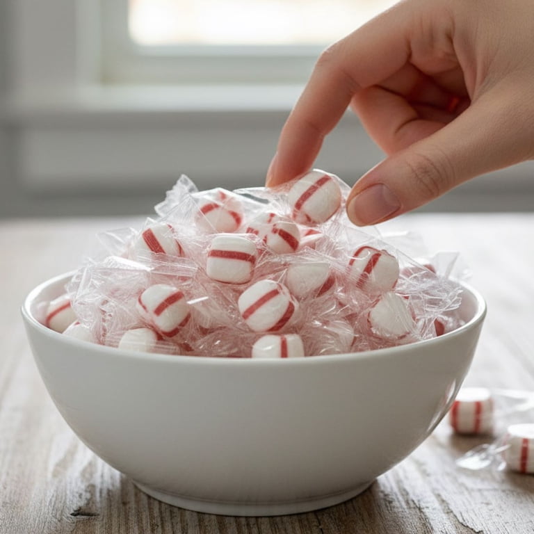 SweetGourmet Triple-Distilled Peppermint Oil, Soft Mint Puffs