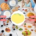 thumbnail image 4 of Miangastore Bowl Kitchen Plate Ceramic Bowl Convenient Dish Lemon Placemat Salad Plate Cute Lemon Shaped Ceramic For Salad, 4 of 8
