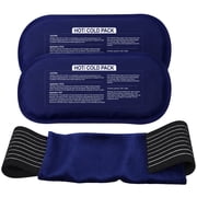 Rebelduck Ice Pack (3-Piece Set) – Reusable Hot and Cold Therapy Gel Wrap, Injury Recovery Compress to Alleviate Joint & Muscle Pain, Ideal for Rotator Cuff, Knees, Back, Shoulder, Menstrual Cramps.