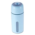 thumbnail image 1 of Difusor de aire eléctrico con humidificador USB, luz nocturna LED y purificador para relajarse en casa. Azul, 1 of 9