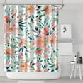 thumbnail image 2 of Waterproof Pioneer Shower Curtain 72x84 Inch Polyester Unique Cute Floral Shower Curtain for Bathroom Hotel Home Decor with 12 Plastic Hooks, 2 of 5