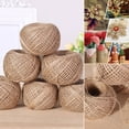 thumbnail image 3 of MINGYG 100m Long Natural Jute Rope Linen Rustic Cord Rope DIY String Jewellery Wire, 3 of 9