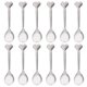 thumbnail image 1 of 12 piezas de acero inoxidable Love Fork cucharas de té cuchara de pastel cucharilla de café cuchara de café elegante accesorios de café para niños, 1 of 6