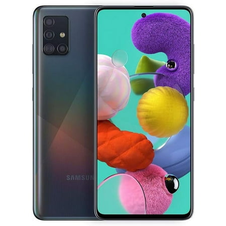 Restored Samsung Galaxy A51 2019 Duos 128GB Unlocked - Prism Crush Black