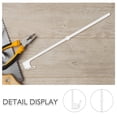 thumbnail image 3 of PTOOTP 12Pack Compact Vehicle Flagpole White PP Adjustable Angle Simple Design, 3 of 8