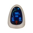 thumbnail image 3 of Detector de gas, detector de dióxido de carbono, monitor de calidad del aire, detector de dióxido de carbono, blanco, versión tres en uno Feliz Sencillez, 3 of 5