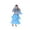 BJUTIR588-Sky Blue, variant on Girls 2 Piece Sets Belly Dance Performance Outfit Long Sleeve Dress With Skirt For Stage Shows And Party Soft Clothes Set Size 9-12 Years
