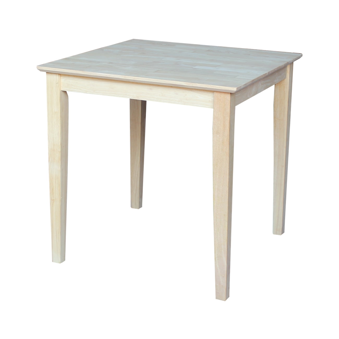 Solid Wood Top Table Shaker Legs